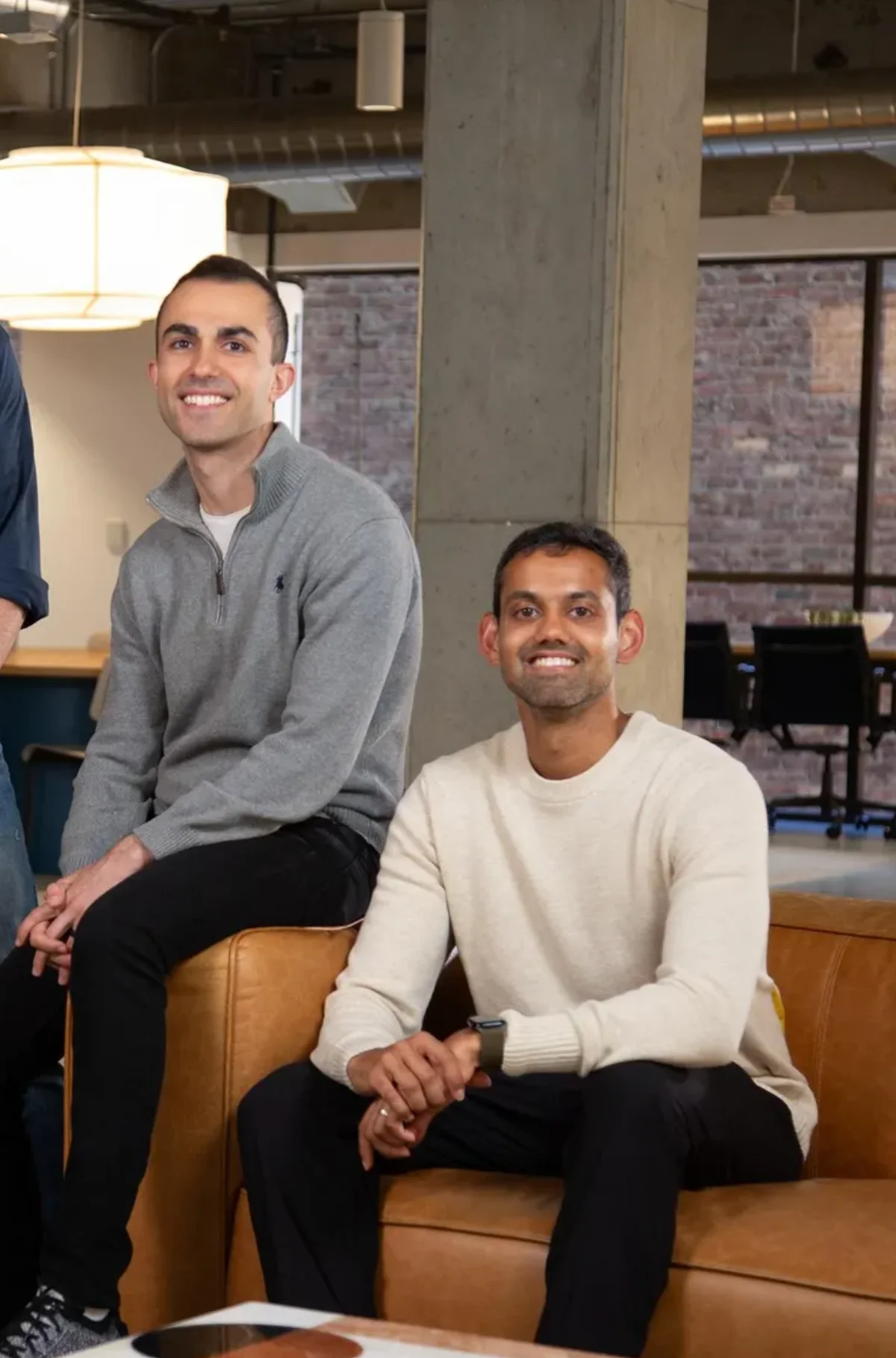 James and Vinay, the founders of Framework